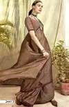Samreen By Vallabhi Printed Designer Brasso Sarees Wholesale Shop In Surat